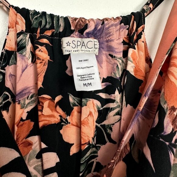 L*SPACE Kenzie Cover Up in Forget Me Not Floral Size Medium - Picture 7 of 12